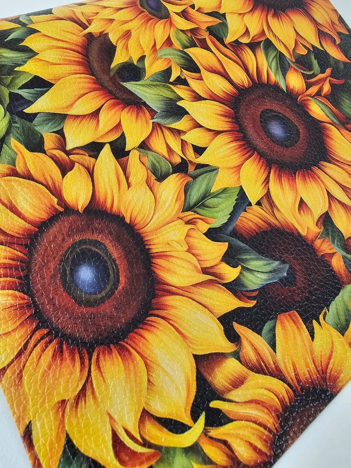 Faux Leather : 1 Piece Sunflower Crazy (SUN1)