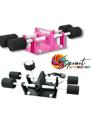 Epoxy Spinner & Cup Turner : 4 Spinit FOUR Cup & Tumbler Turner