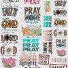 3D UV Stickers : God Themed A3 Sheet (Code GOD1)
