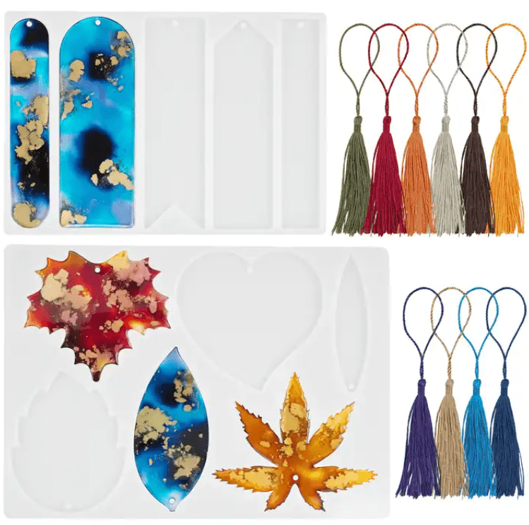 Resin & Epoxy : Bookmark Silicone Moulds
