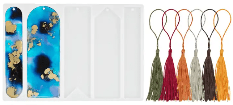 Resin & Epoxy : Bookmark Silicone Moulds