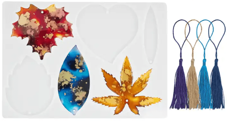 Resin & Epoxy : Bookmark Silicone Moulds