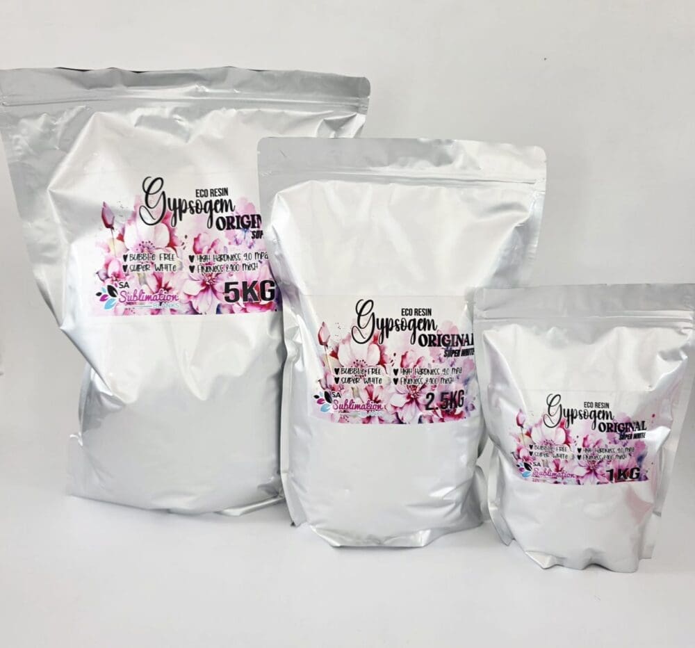 Gypsum Eco Resin : Gypsogem Eco Resin Original Powder SUPER WHITE (1kg, 2.5kg & 5kg)