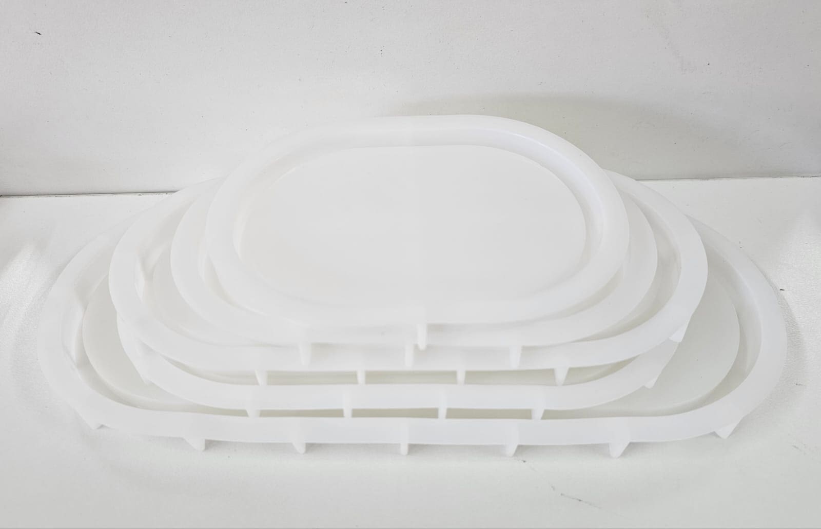 Resin & Epoxy : Oval Tray Moulds (5 Different Sizes)