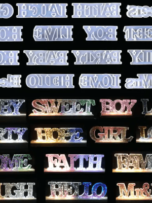 worldmouldsmain Resin & Epoxy : Silicone Word Moulds