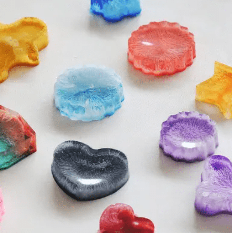 Resin Supplies : 24color 10ml Alcohol Ink Diffusion Resin Pigment Set