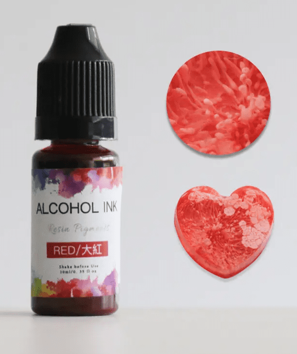 Resin Supplies : 24color 10ml Alcohol Ink Diffusion Resin Pigment Set