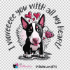 3D UV Stickers : Bullie Love UV Sticker I Woveeeee you with all my heart (BT1)