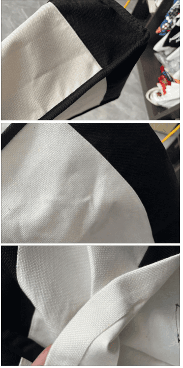 Sublimation Blanks : Large Linen Jute Tote Bag