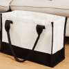 Sublimation Blanks : Large Linen Jute Tote Bag