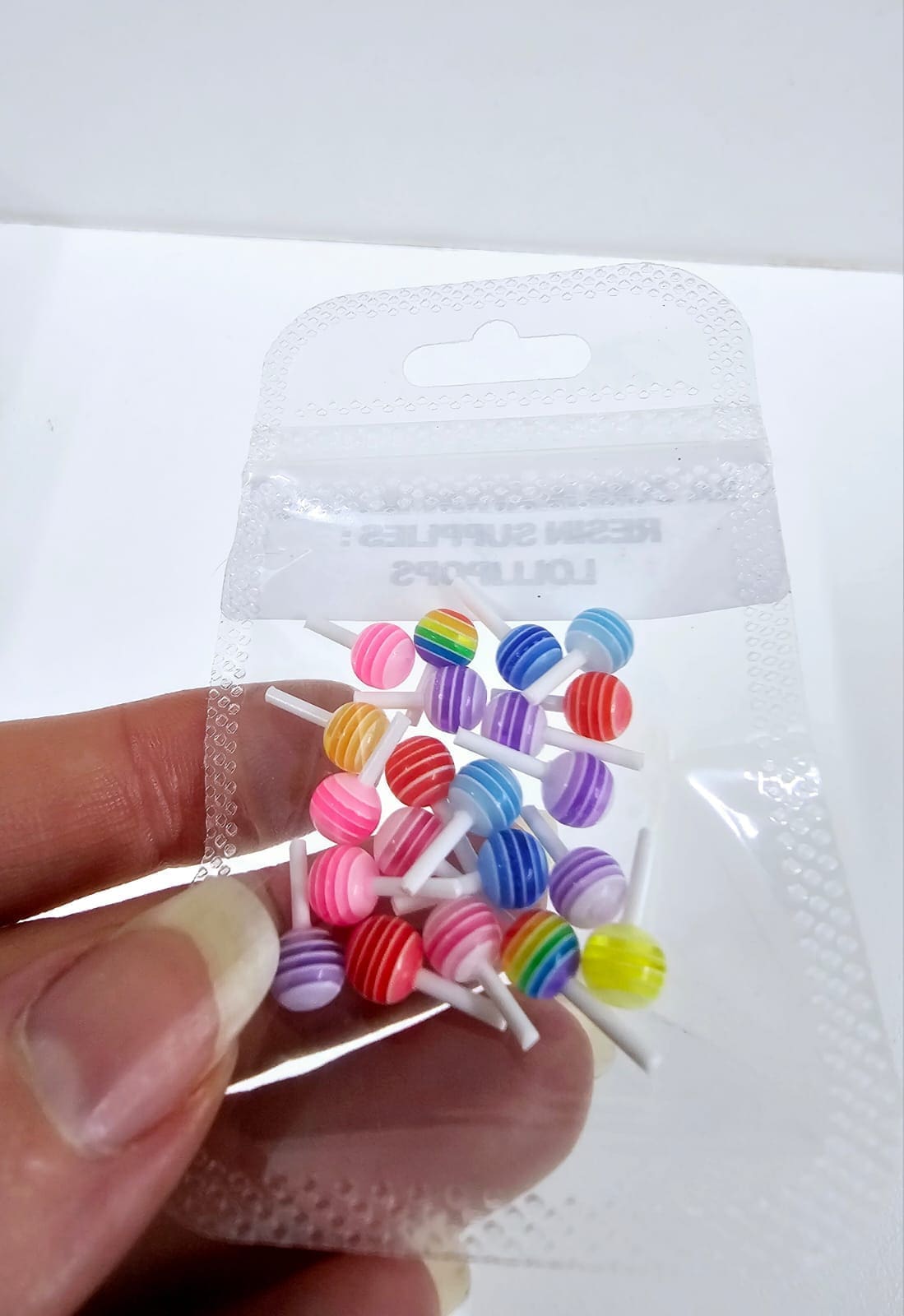 MiniLoliPops Resin Supplies : Fake Resin Acrylic Lollipops