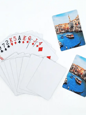 Sublimation Blanks : Playing Cards & Box For Sublimation