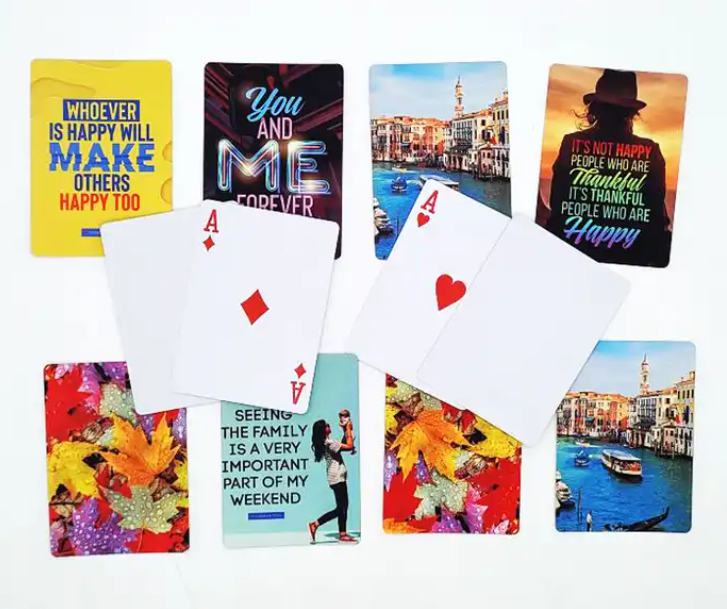 Sublimation Blanks : Playing Cards & Box For Sublimation