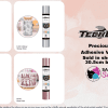 Teckwrap : Permanent Precious Metal (Gold, Silver & Rose Gold) (30 by 30cm)