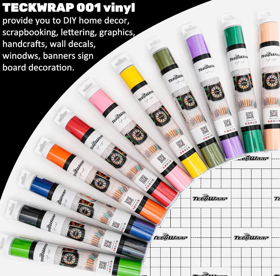 Techwrap_001_Glossy2.jpg Teckwrap : Permanent Glossy Sheet Vinyl 001 Range (30 by 30cm)