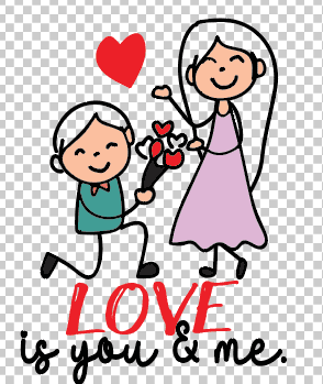 Design Corner : Valentine Love is you & me / Liefde is ek en jy (VT3)