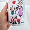 3D UV Stickers : Valentine Love is you & me / Liefde is ek en jy (VT3)