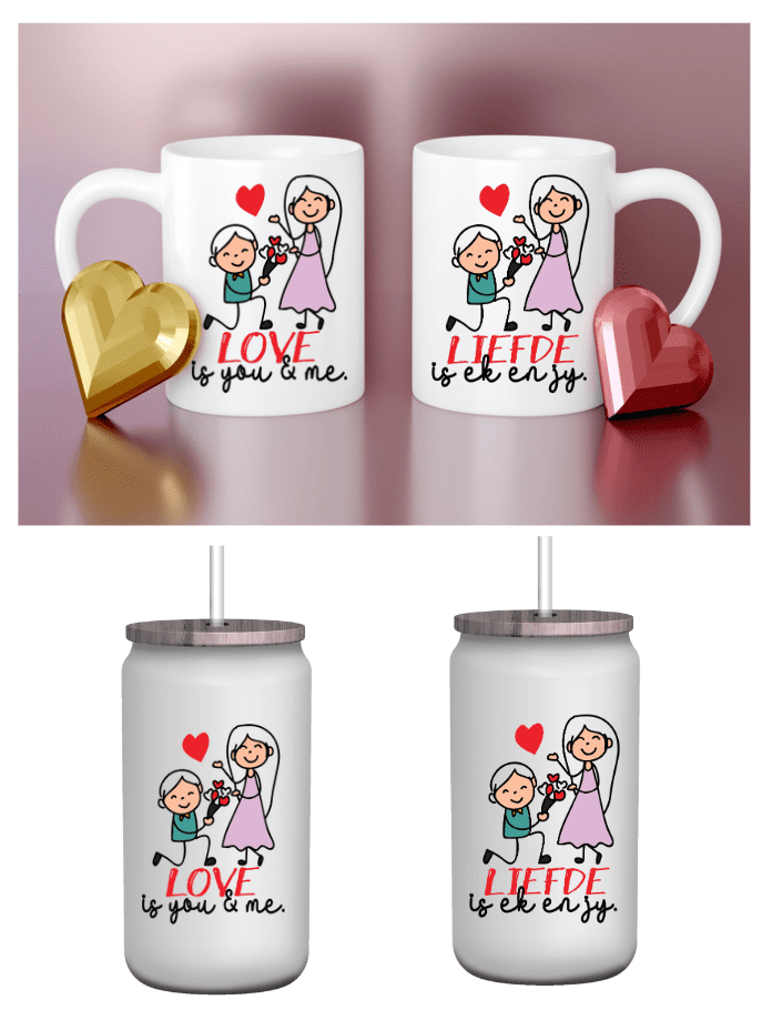 Design Corner : Valentine Love is you & me / Liefde is ek en jy (VT3)
