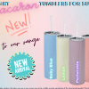 Sublimation Blanks : 20oz Straight Macaron Coloured Tumblers for Sublimation