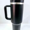 UV Sticker, Adhesive Vinyl or Engraving : 40oz Matte Black Tumblers (Stanley Dupe)