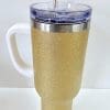 Sublimation Blanks : 40oz Glitter Tumblers (Stanley Dupe)
