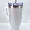 Sublimation Blanks : 40oz Glitter Tumblers (Stanley Dupe)