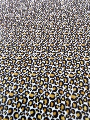 A4 Lepoard Print 01 DS on WHITE c Acrylic Blanks : Patterned LEOPARD PRINT 05 White Boards (A6, A5, A4, 30 by 30cm, A3 Single or Double Sided)