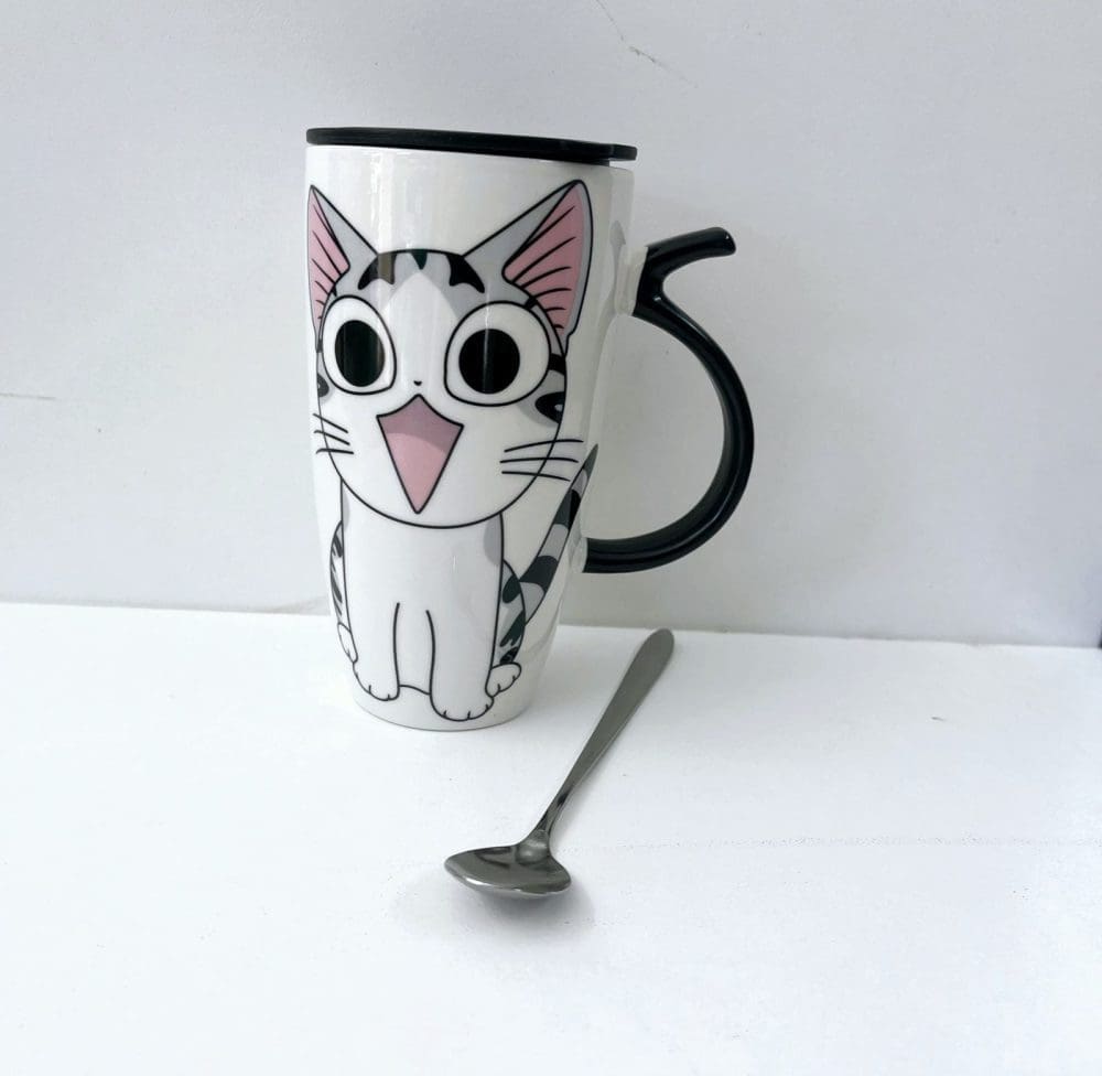 Limited Edition : Ceramic Cat Mug