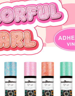 Teckwrap : Colour Pearl Adhesive Range (30 by 30cm)