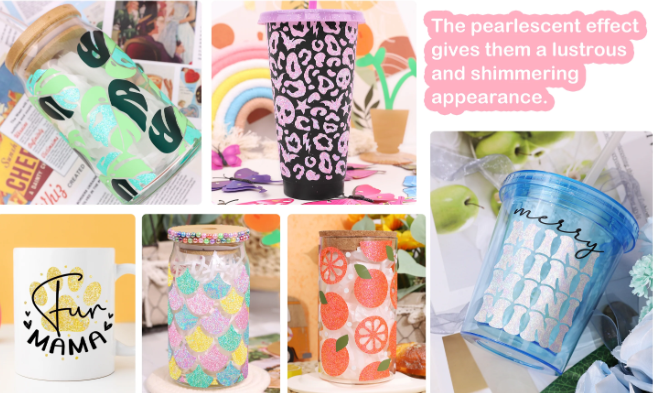 Teckwrap : Colour Pearl Adhesive Range (30 by 30cm)