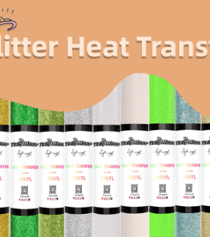 Teckwrap : Glitter HTV Range (30 by 30cm)