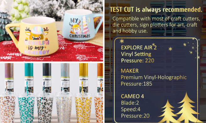 Teckwrap : Holographic Glossy Rainbow Adhesive Range (30 by 30cm)