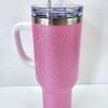 Sublimation Blanks : 40oz Glitter Tumblers (Stanley Dupe)