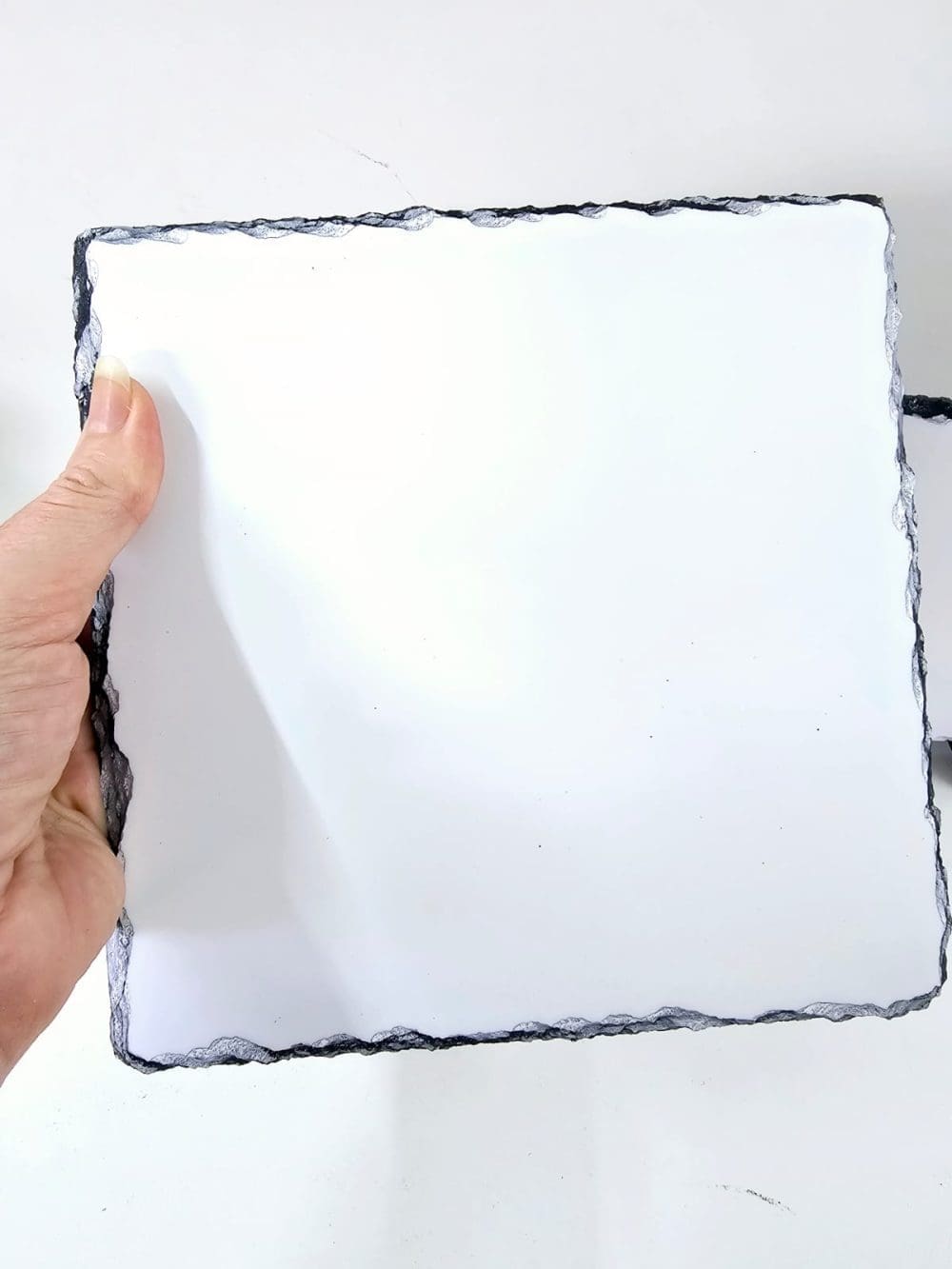 Sublimation Blanks : Slate stone, Large Square (18.5cm) for Sublimation (ZZ)