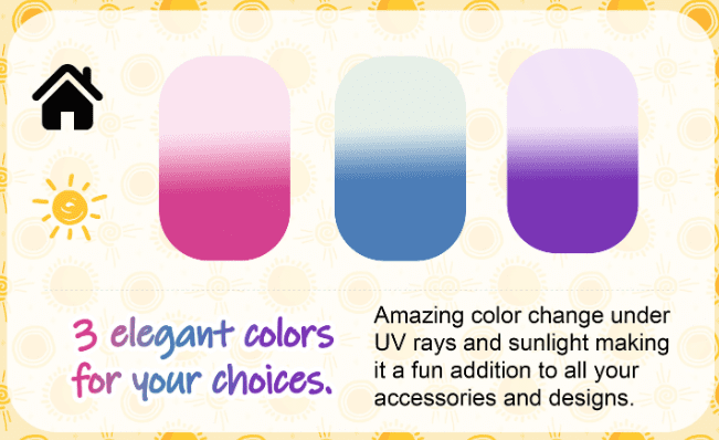 Teckwrap : Permanent UV Colour Changing Adhesive Vinyl Range (30 by 30cm)