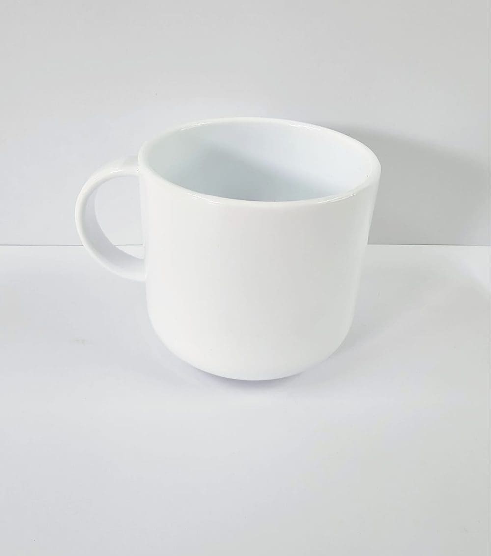 Sublimation Blanks : 6oz Round White Polymer Mugs (ZZ/TTX)