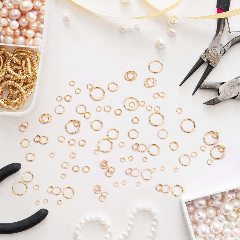 Jewelry : Jump Ring/Findings Mixed Size Set (7 Colour Variant)