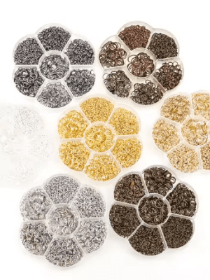Jewelry : Jump Ring/Findings Mixed Size Set (7 Colour Variant)