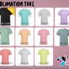 Sublimation Blanks : Kiddies Crew Cut Polyester Tshirts (Age 7 to 14)