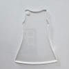 Acrylic Shapes : CLEAR Netball Dress Keychain (1.5, 2, 3 & 5mm)