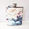 Sublimation Blanks : PU Leather Steel Hip Flask (6, 7 and 8oz)