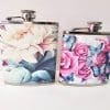 Sublimation Blanks : PU Leather Steel Hip Flask (6, 7 and 8oz)