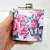 Sublimation Blanks : PU Leather Steel Hip Flask (6, 7 and 8oz)