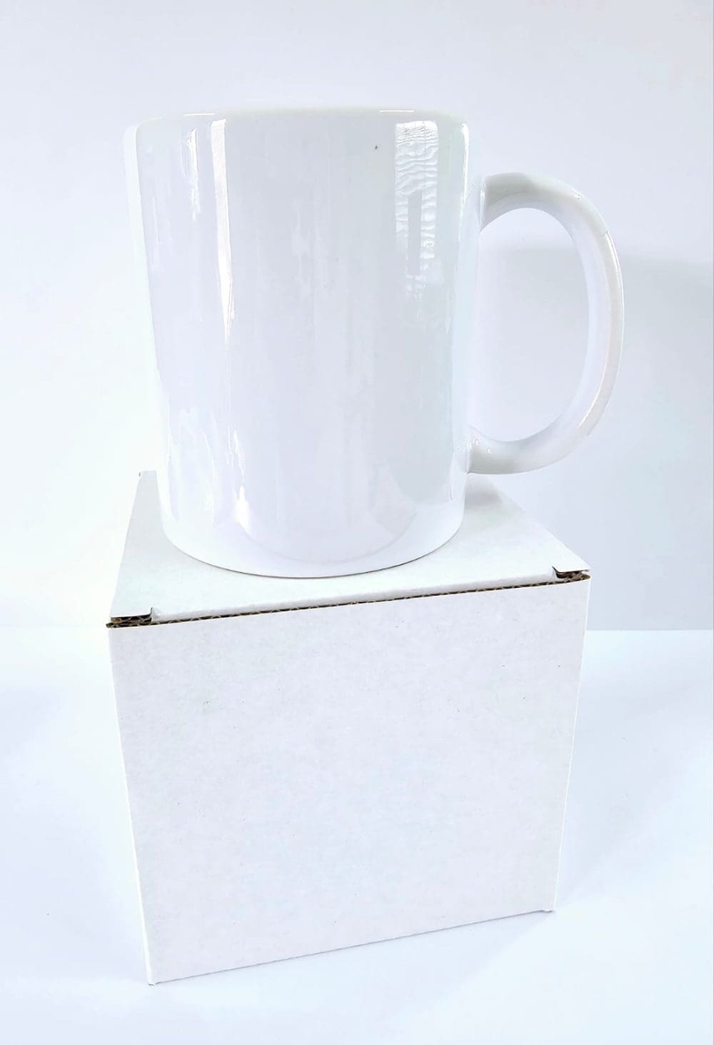 Sublimation Blanks : 11oz Premium White Mug with white box