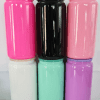 Sublimation Blanks : 16oz Solid Coloured Libbey Cola Glasses with Plastic Lids & Glass straw