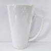 Sublimation Blanks : 17oz Large Latte Cone Mug