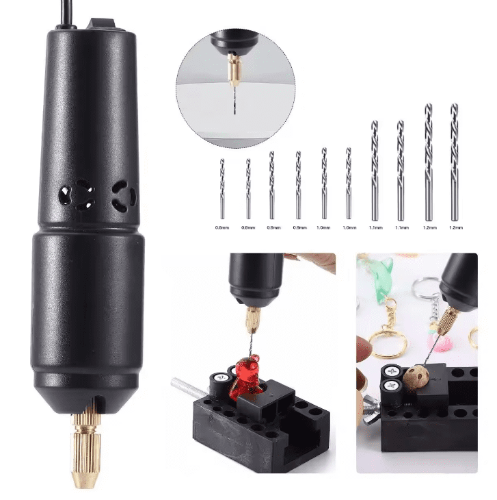 Resin & Epoxy : Handheld Mini Electric Drill (Includes drill bits)