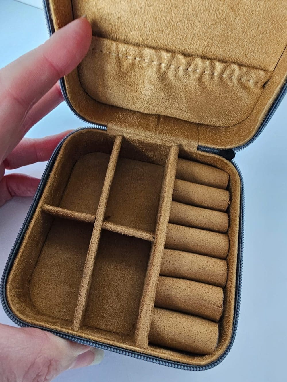 Sublimation : PU Leather Jewelry Box for Sublimation (10 by 10 by 5cm)