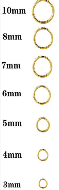 Jewelry : Jump Ring/Findings Mixed Size Set (7 Colour Variant)