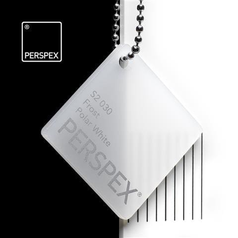Perspex SA is 2030 DS White Frost2 Acrylic Blanks : 3mm D/S Clear & Frost Boards (A6, A5, A4, A3, A2, A1 Sheets)